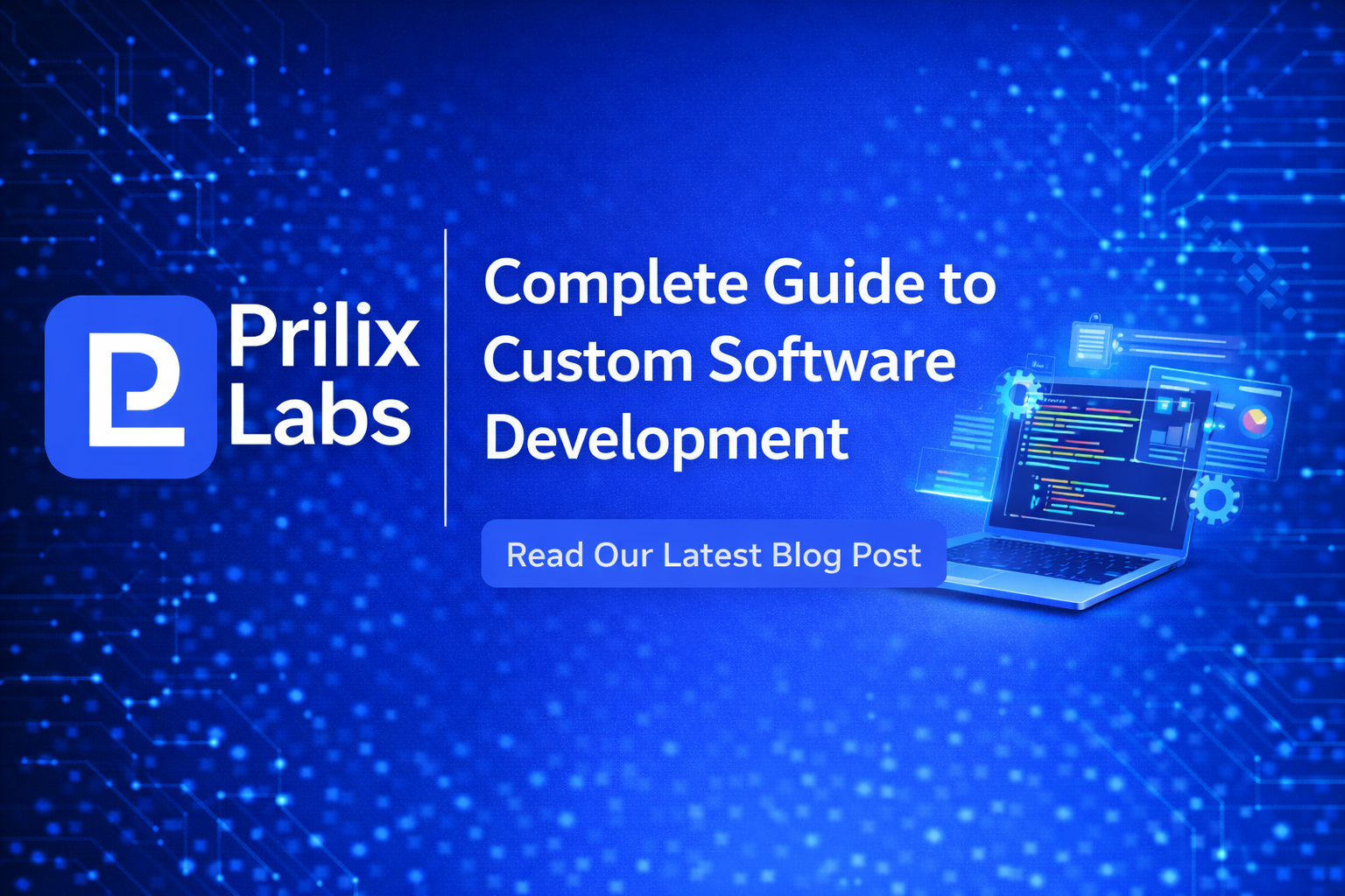 Complete Guide to Custom Software Development | PrilixLabs