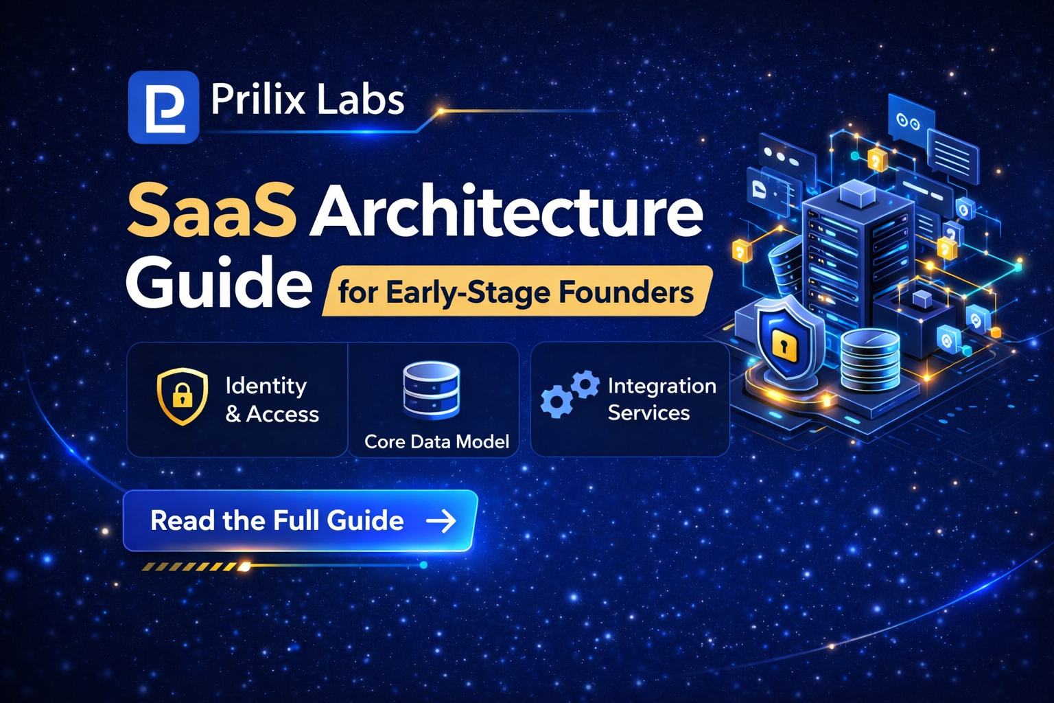 SaaS Architecture Guide for Early-Stage Founders | PrilixLabs